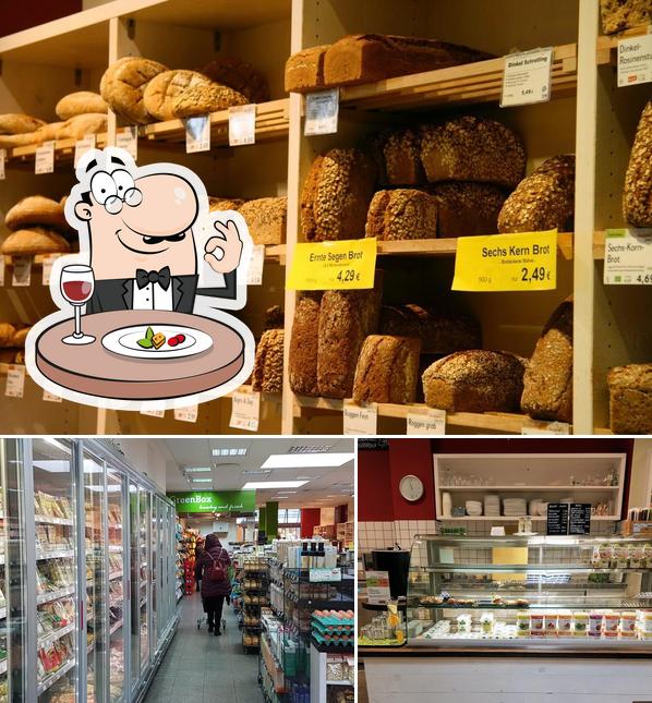 Las fotografías de comida y interior en Bergfeld's Biomarkt Naturkost GmbH
