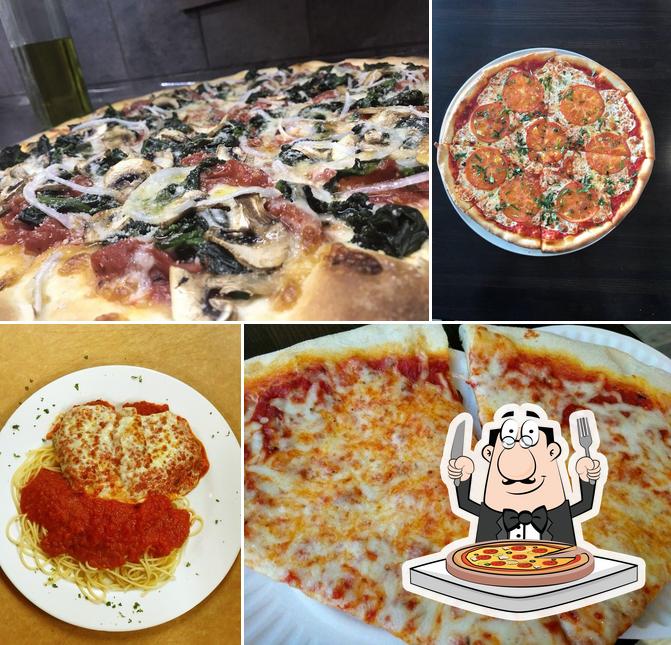 Pick pizza at Nino's Pizza & Restaurant
