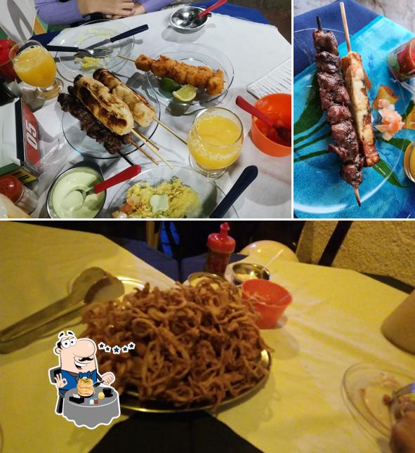 Platos en Espetinhos do Leke