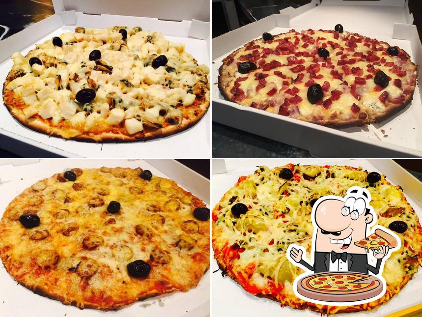 Choisissez différents genres de pizzas