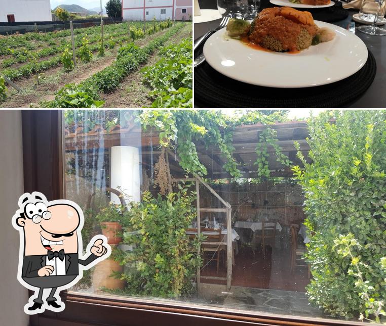 La immagine della esterno e cibo di Ristorante Pizzeria Le Macine
