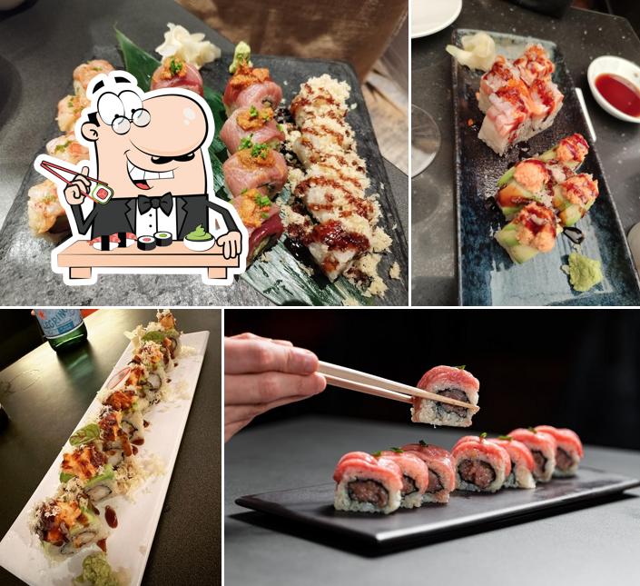 Ordina le varie opzioni di sushi