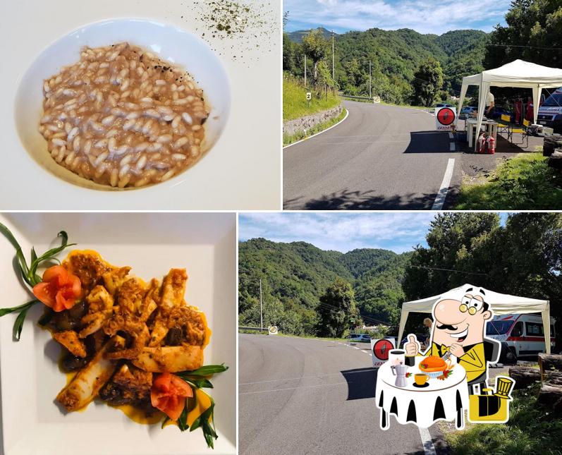 Platti al Trattoria dall'Amelia