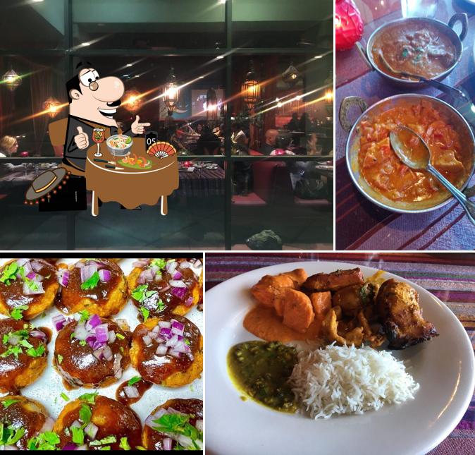 Food at Saffron Indian Cuisine & Bar