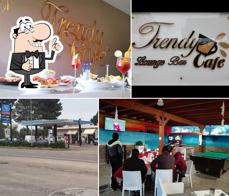 Ecco un'immagine di TRENDY CAFE' LOUNGE BAR STAZIONE DI SERVIZIO CARBURANTI SPONGANO, AREA DI SERVIZIO SPONGANO