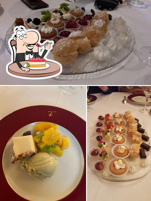 Auberge de la Roche provides a variety of desserts