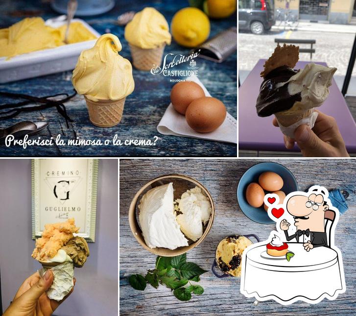 "La Sorbetteria Castiglione" предлагает разнообразный выбор десертов