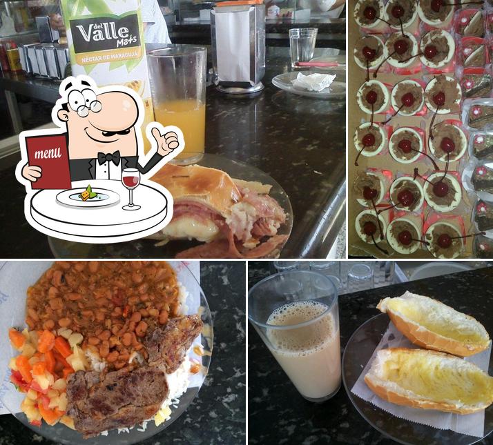 Comida em Padaria Elaine