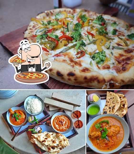 Get pizza at one8 Commune, Pune