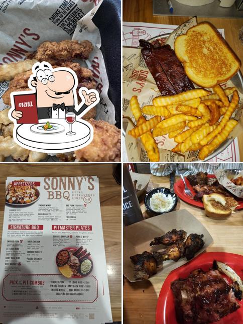 Sonny's BBQ, 6606 Gall Blvd in Zephyrhills Restaurant menu and reviews