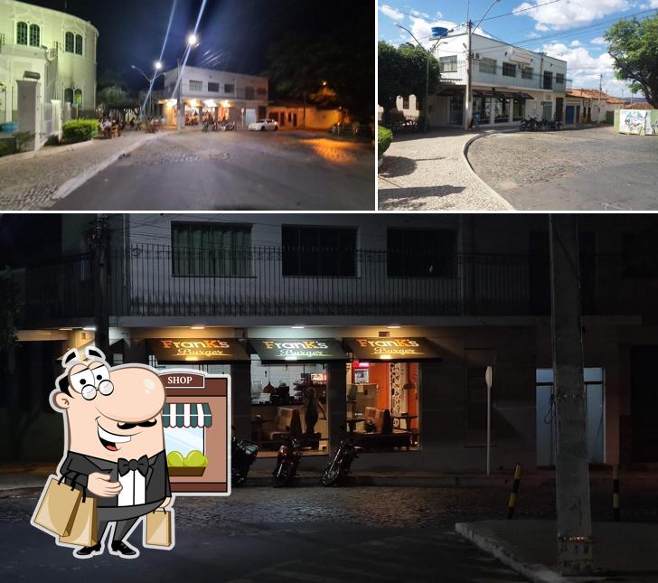 O exterior do Frank's Burger