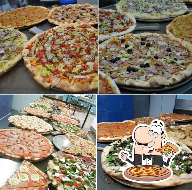 Scegli tra le molte varianti di pizza