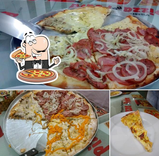 Escolha pizza no Pizza na Pedra Urbis 6