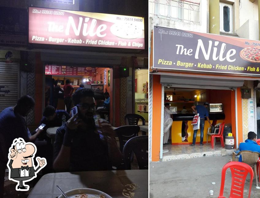 The interior of The Nile Pizza
