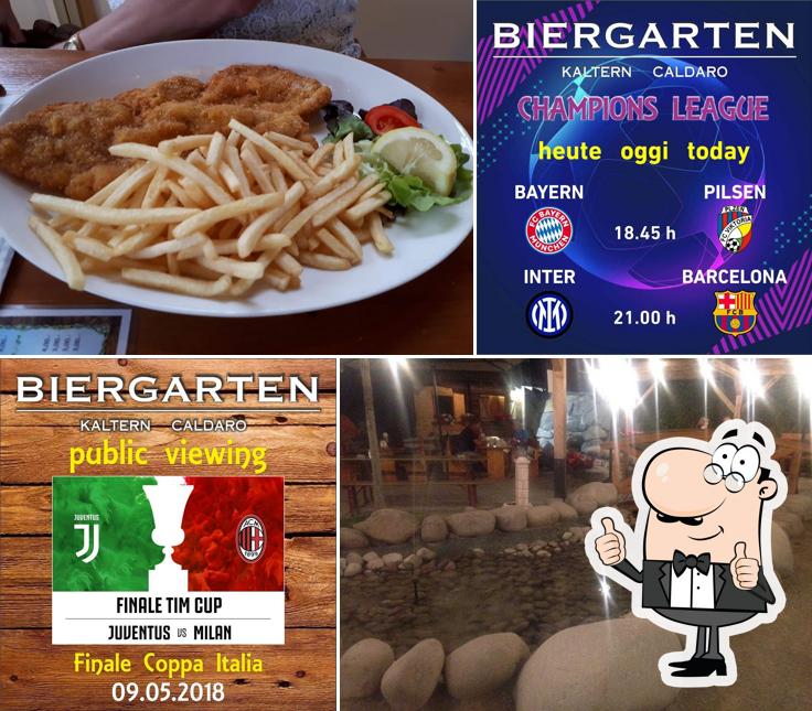 Ecco un'immagine di Biergarten Caldaro