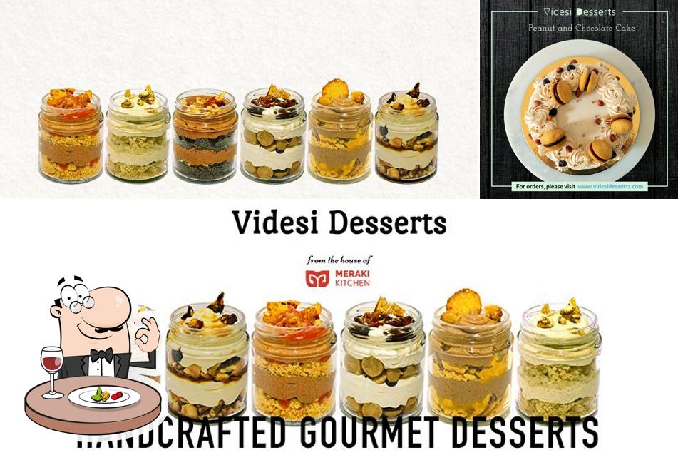 Food at Videsi Desserts