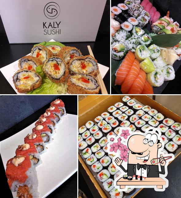 Les sushi sont servis à KALY SUSHI Isle sur la Sorgue