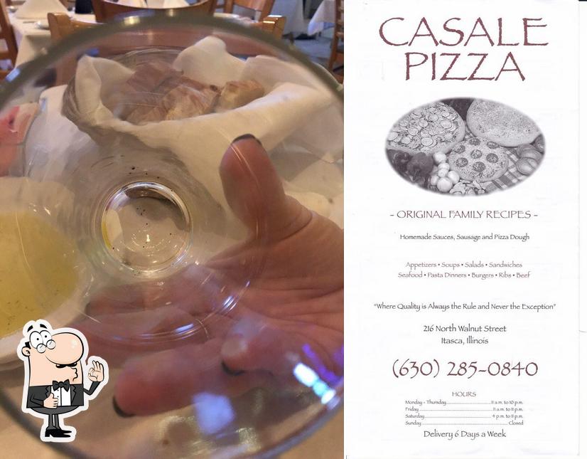 Here's a picture of Casale Pizzeria