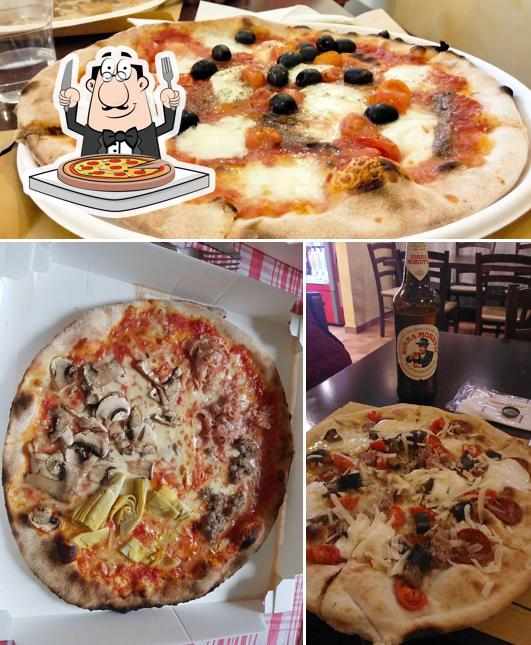 Scegli tra le molte varianti di pizza