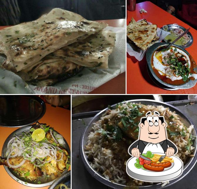 Food at Anand Restaurant