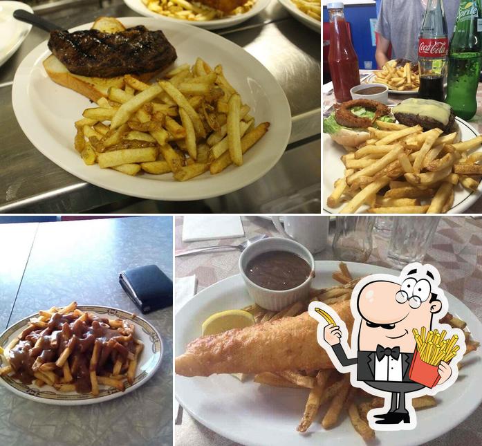 Prueba sus patatas fritas en Park Cafe