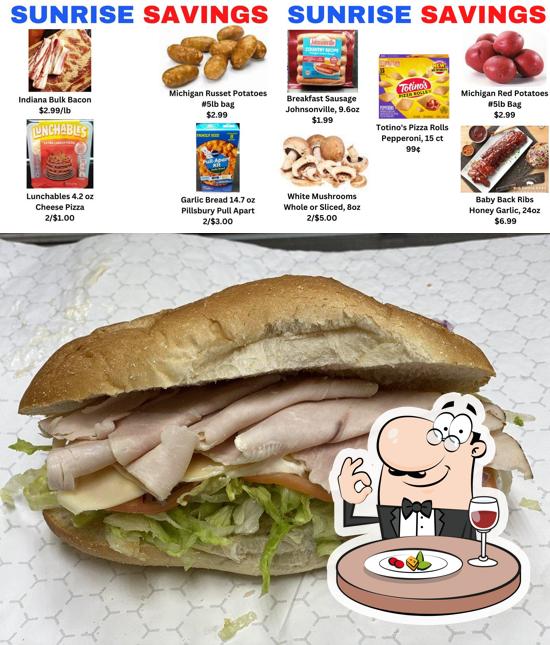 Sunrise Food Market in Belmar Restaurant menu and reviews