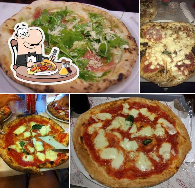 Scegli una pizza a pizza e coca cola