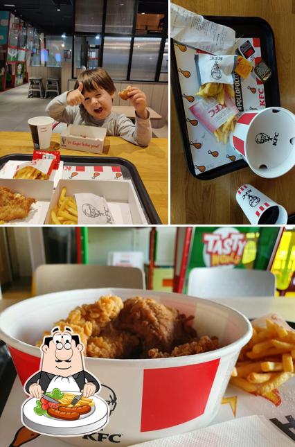 Comida en Restaurante KFC