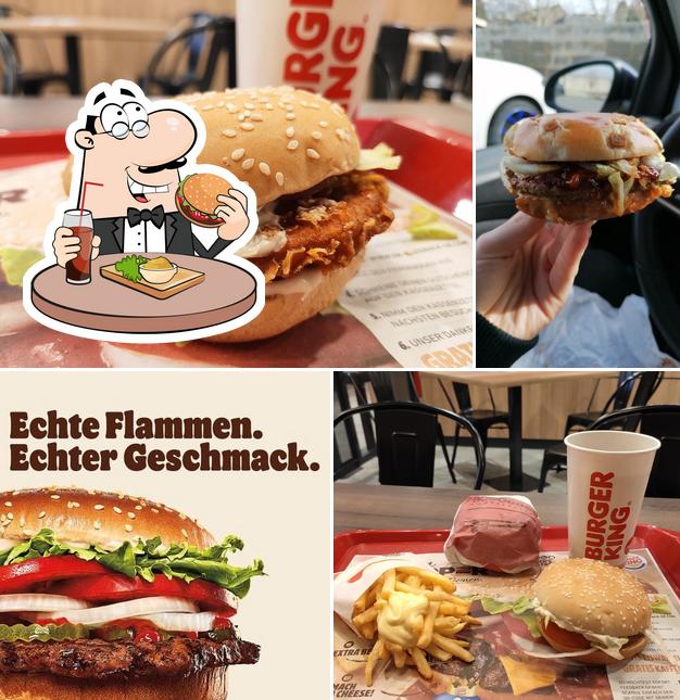 Holt einen Burger bei Burger King Nettetal