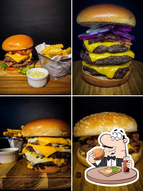Delicie-se com um hambúrguer no Guaju Gourmet