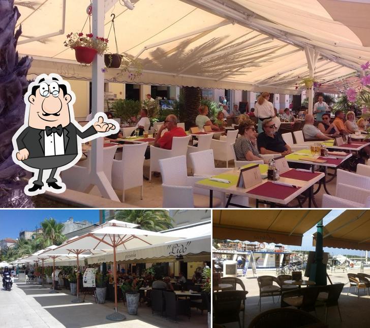 Dai un'occhiata agli interni di Lido restaurant & gelateria