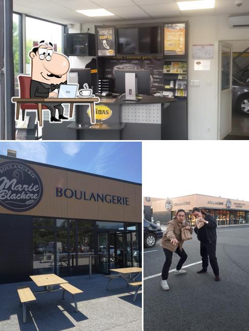 L’image de la intérieur et extérieur concernant Marie Blachère Boulangerie Sandwicherie Tarterie