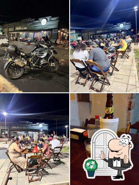 O exterior do Estaçao Bar e Choperia