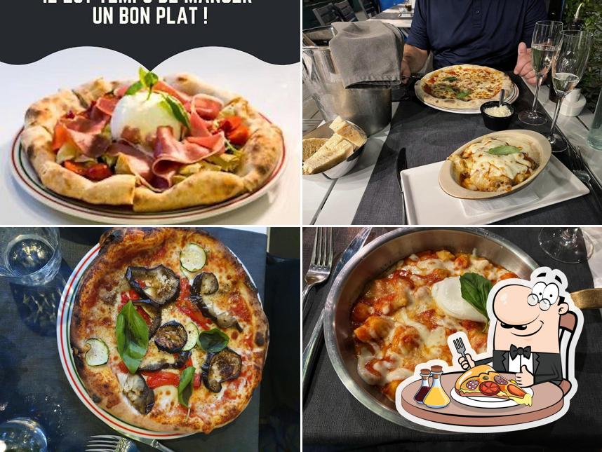 A L'Oliveto Paris, vous pouvez prendre des pizzas