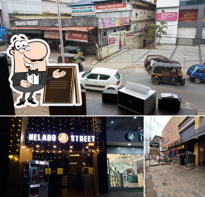 The exterior of Helado Street Cafe