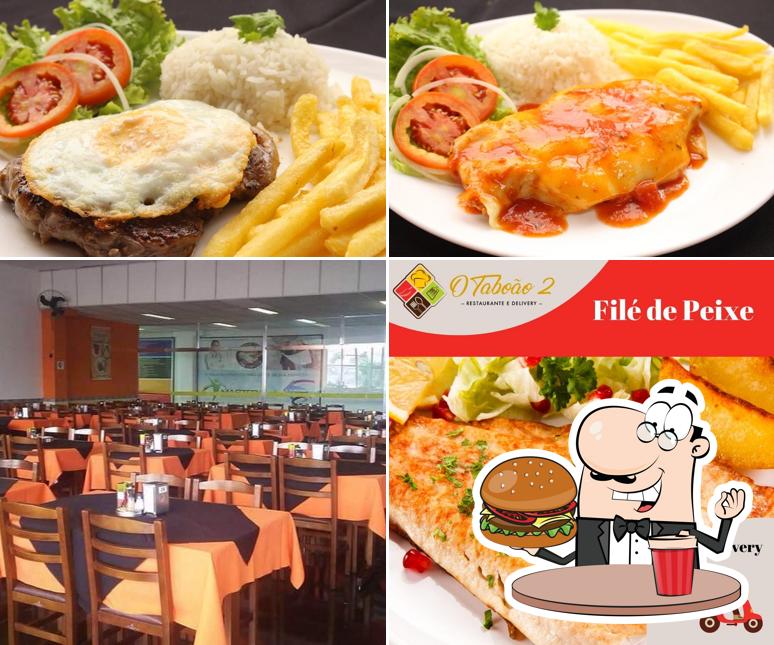 Order a burger at O Taboão 2 - Restaurante e Delivery