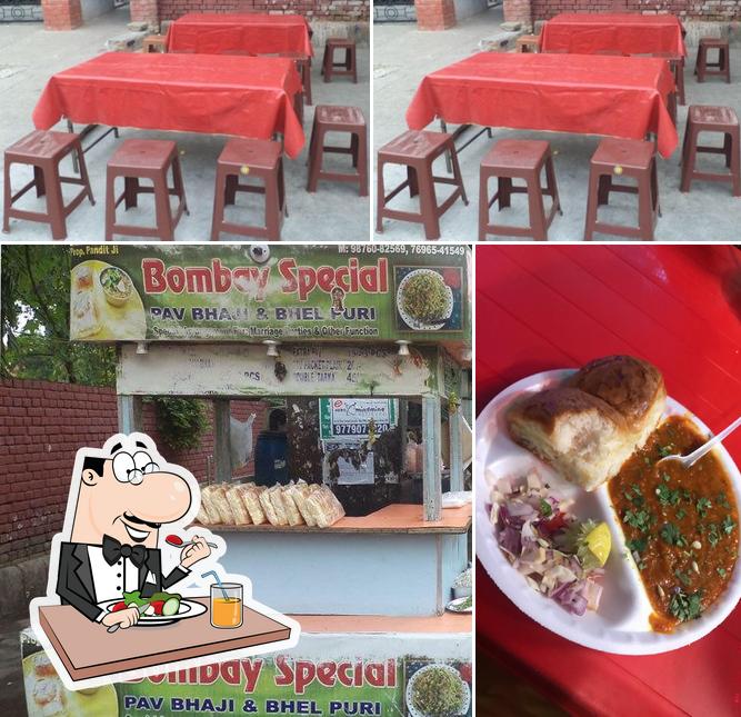 Check out the photo showing food and interior at Bombay Special Pav Bhaji