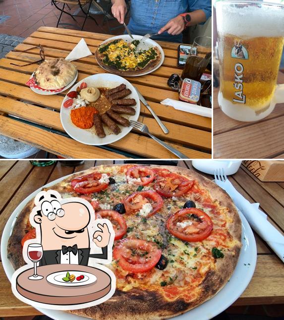 Cibo al Pizzeria Potač