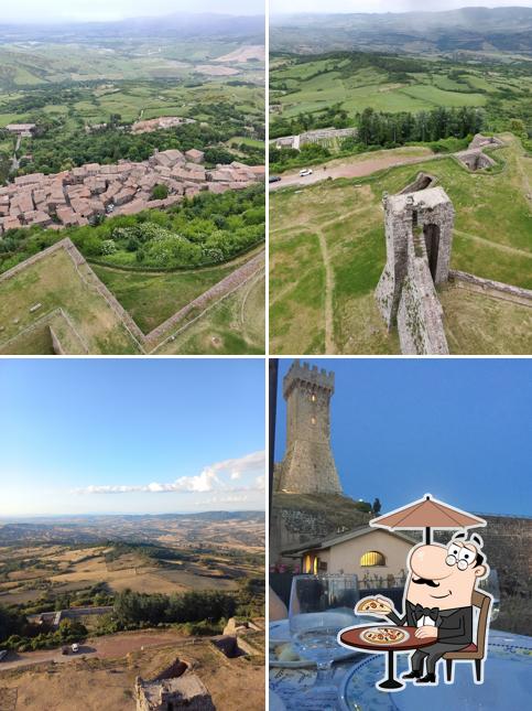 L'extérieur de Ristorante La Fortezza - Radicofani (si)