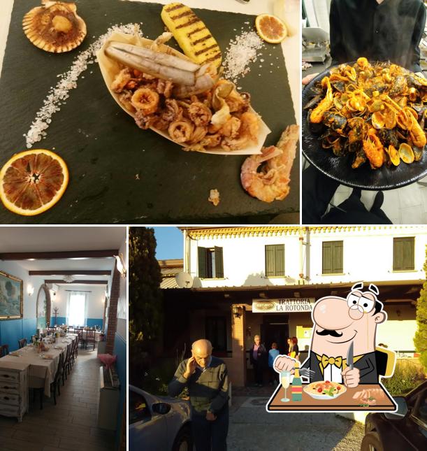 Cibo al Trattoria La Rotonda