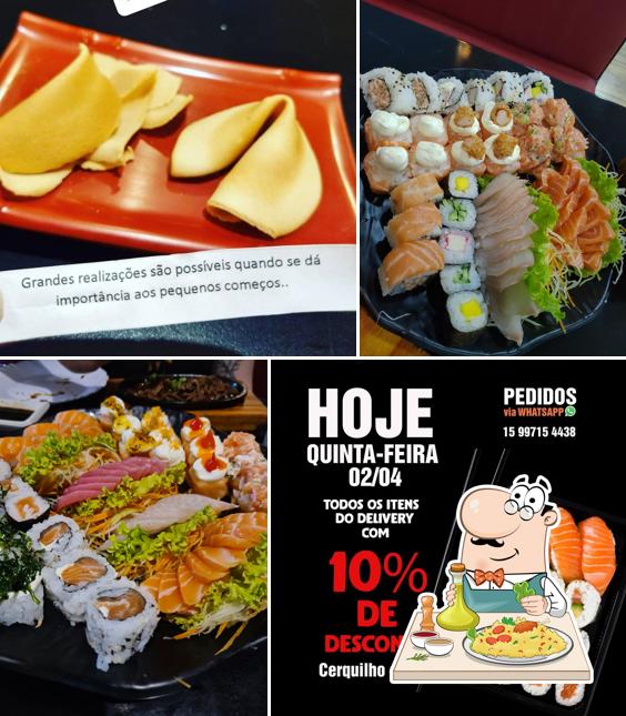 Comida em Restaurante Japonês Guenki Sushi - Cerquilho