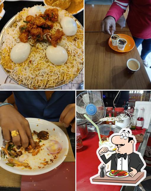 Food at Blue Sea Restaurant