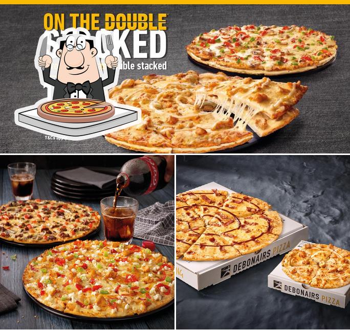 Debonairs Pizza restaurant, Queenstown, Komani Nonesi Mall Menu du