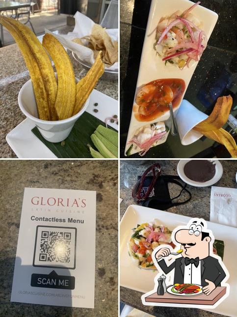 Еда в "Gloria's Latin Cuisine"