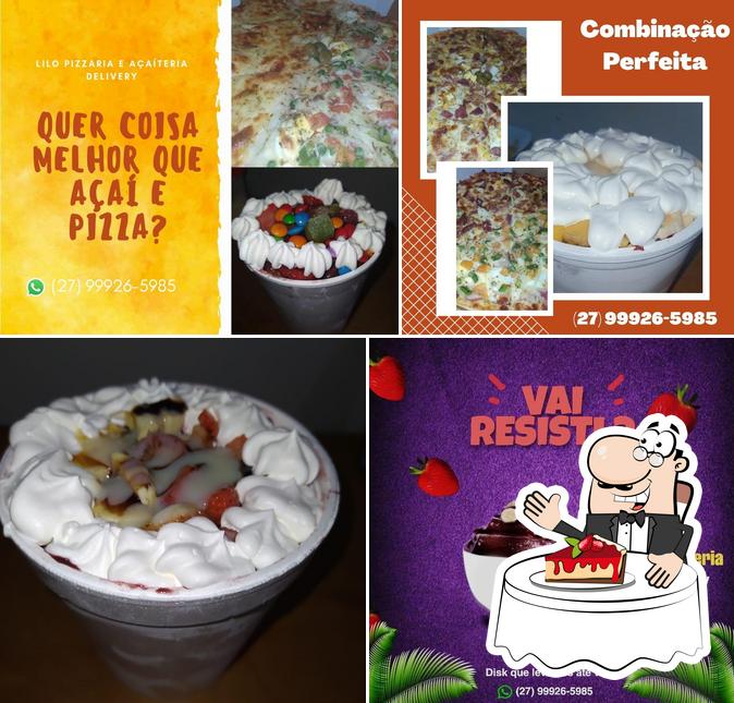 Lilo Pizza Delivery oferece uma gama de pratos doces