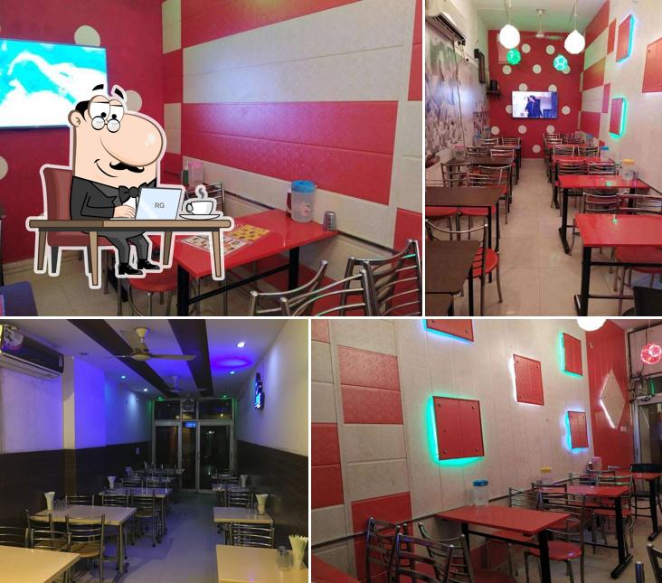 The interior of Plaza Restaurant and bar