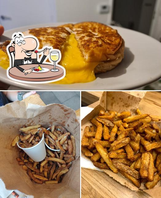 Nourriture à Five Guys Lyon République