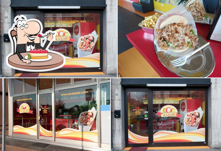 Doner kebab propose une variété de desserts