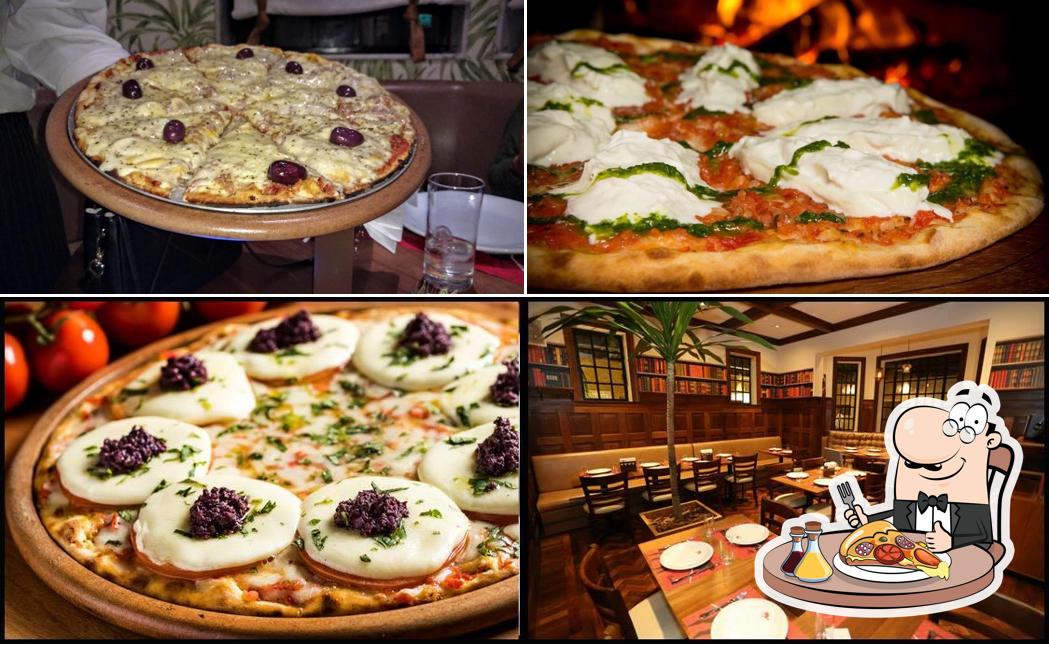 Consiga diversos estilos de pizza