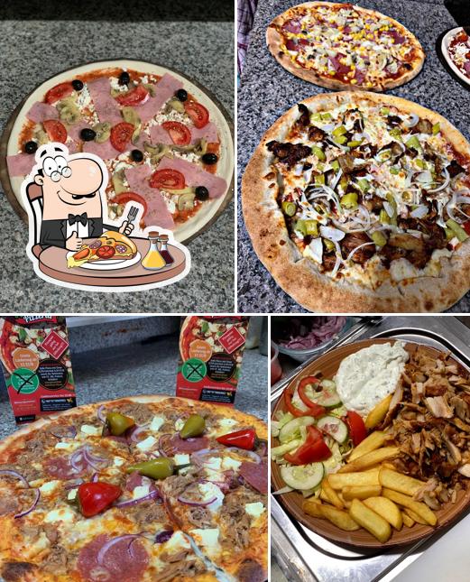Elige una pizza en Pöggstaller Pizza & Burgerhaus